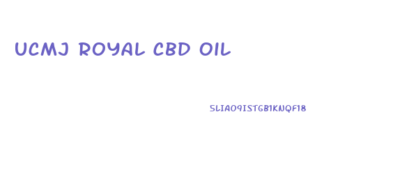 Ucmj Royal Cbd Oil