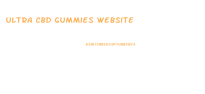 Ultra Cbd Gummies Website