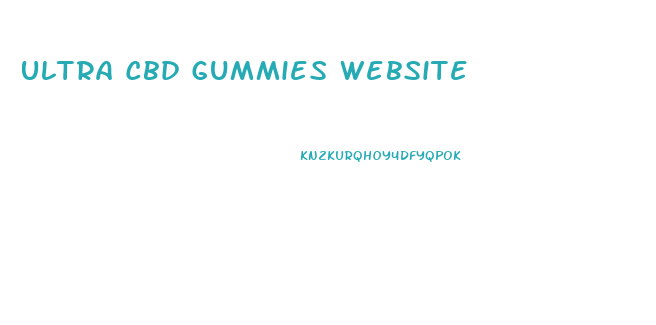 Ultra Cbd Gummies Website