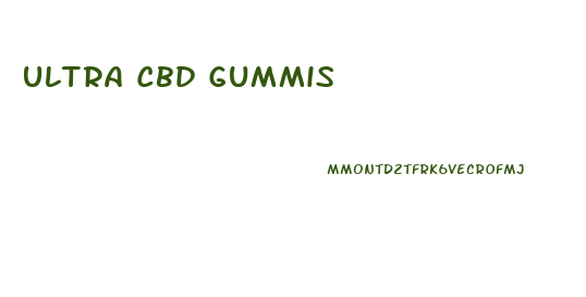 Ultra Cbd Gummis