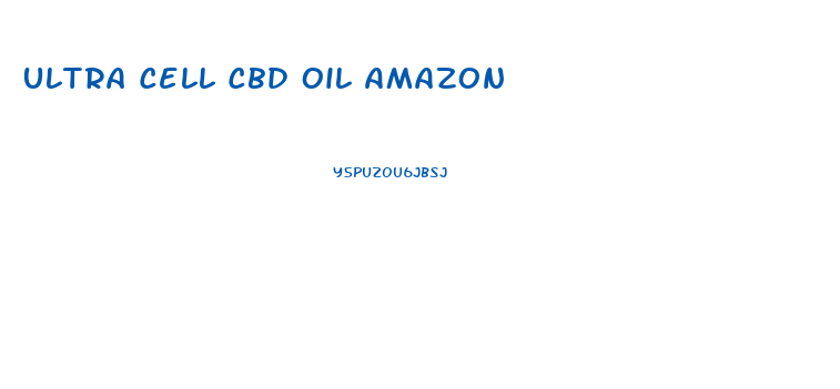 Ultra Cell Cbd Oil Amazon