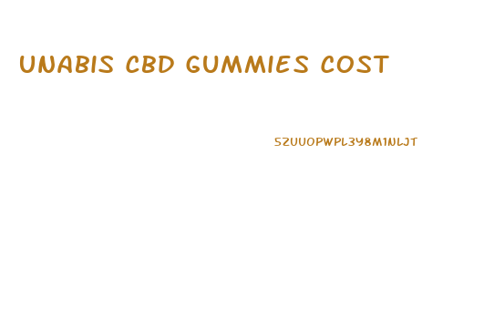 Unabis Cbd Gummies Cost