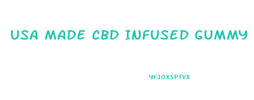 Usa Made Cbd Infused Gummy Bears 20 Count Thc Free