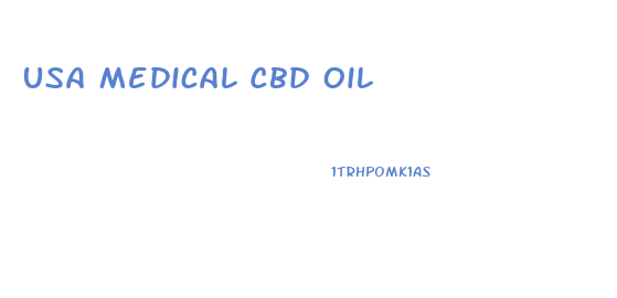 Usa Medical Cbd Oil