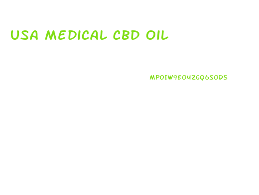 Usa Medical Cbd Oil