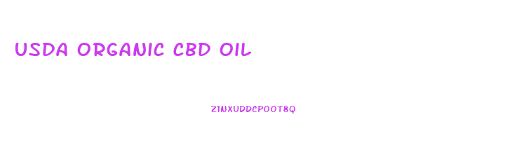 Usda Organic Cbd Oil