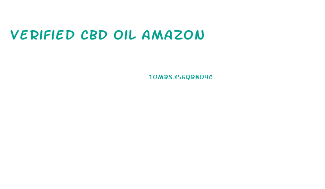 Verified Cbd Oil Amazon