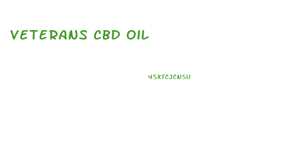 Veterans Cbd Oil