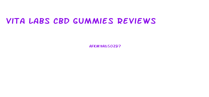 Vita Labs Cbd Gummies Reviews
