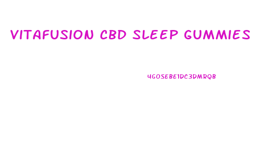 Vitafusion Cbd Sleep Gummies