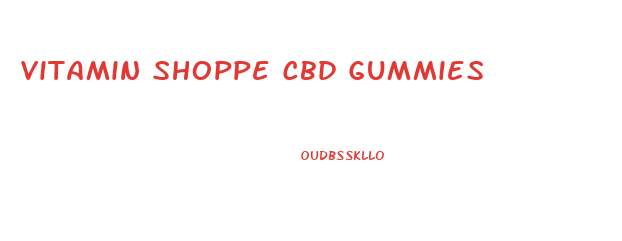 Vitamin Shoppe Cbd Gummies