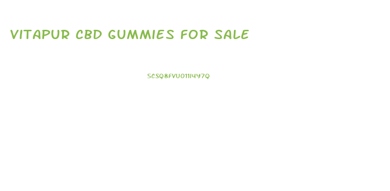 Vitapur Cbd Gummies For Sale