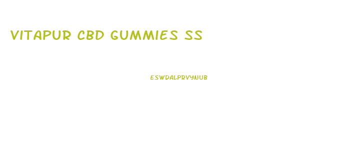 Vitapur Cbd Gummies Ss