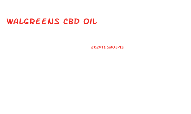 Walgreens Cbd Oil