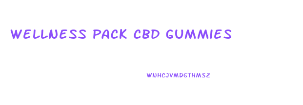 Wellness Pack Cbd Gummies