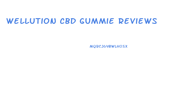 Wellution Cbd Gummie Reviews