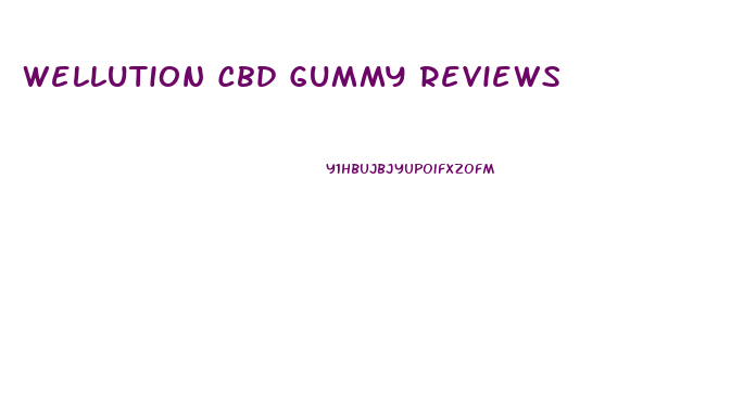 Wellution Cbd Gummy Reviews