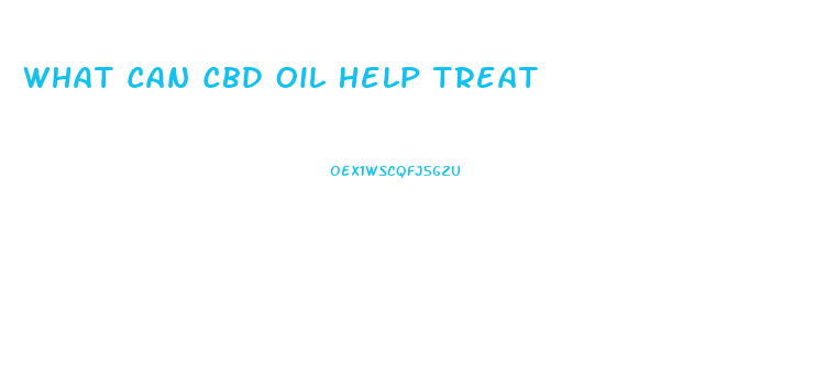 What Can Cbd Oil Help Treat