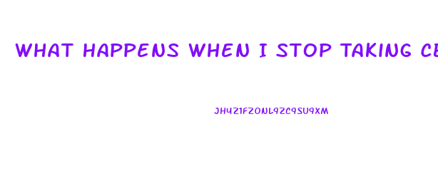 What Happens When I Stop Taking Cbd Oil