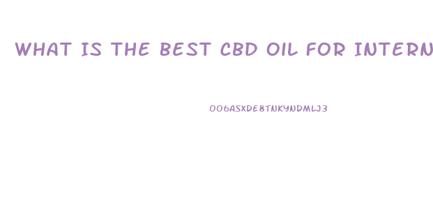 What Is The Best Cbd Oil For Internal Swelling And Pain