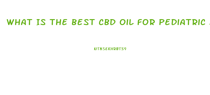 What Is The Best Cbd Oil For Pediatric Seizures