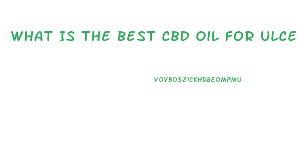What Is The Best Cbd Oil For Ulcerative Colitis