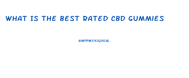 What Is The Best Rated Cbd Gummies