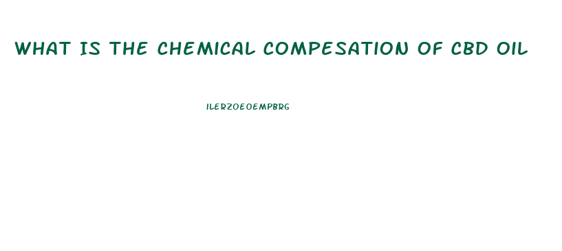 What Is The Chemical Compesation Of Cbd Oil