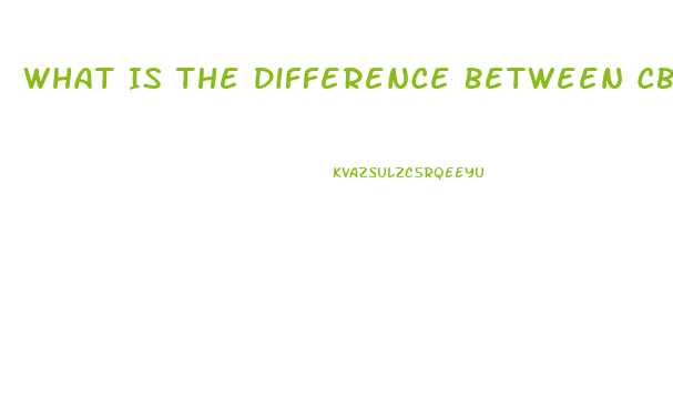 What Is The Difference Between Cbd Oil And Tincture