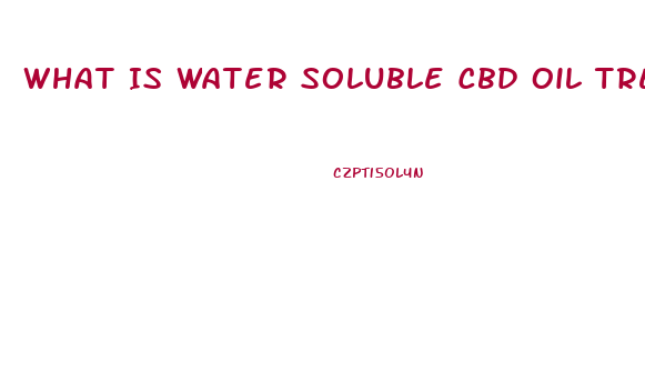 What Is Water Soluble Cbd Oil Treat