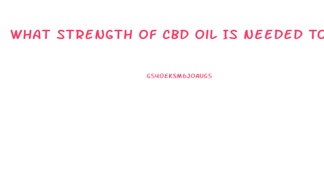 What Strength Of Cbd Oil Is Needed To Stop Seizures