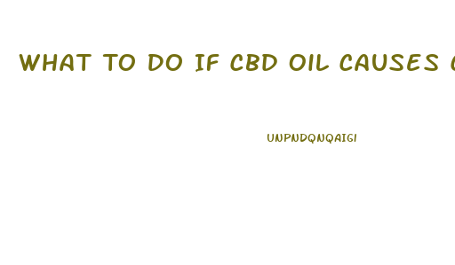 What To Do If Cbd Oil Causes Constipation