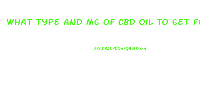 What Type And Mg Of Cbd Oil To Get For Knee And Back Pain