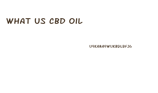 What Us Cbd Oil