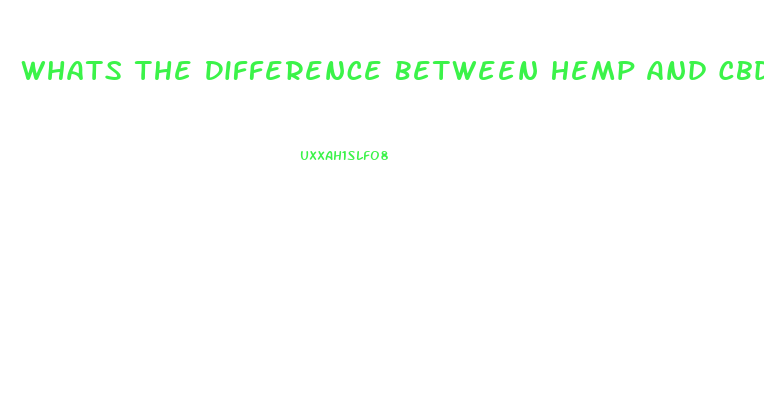 Whats The Difference Between Hemp And Cbd Gummies