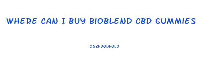 Where Can I Buy Bioblend Cbd Gummies