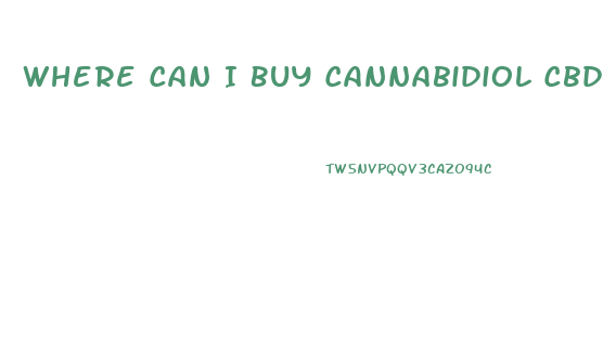 Where Can I Buy Cannabidiol Cbd Oil