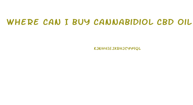 Where Can I Buy Cannabidiol Cbd Oil