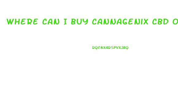 Where Can I Buy Cannagenix Cbd Oil