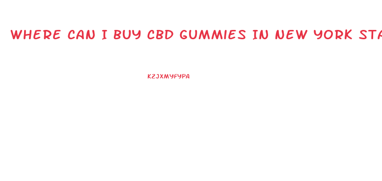 Where Can I Buy Cbd Gummies In New York State