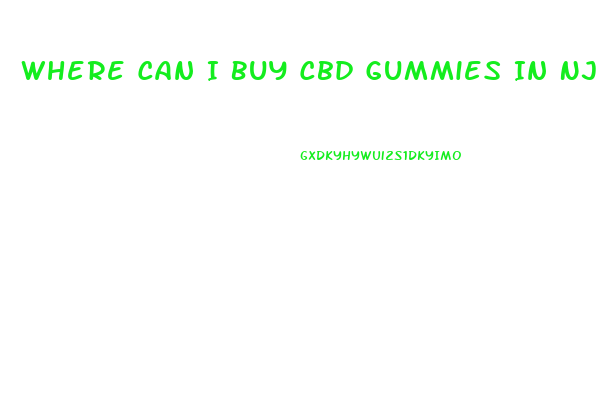 Where Can I Buy Cbd Gummies In Nj