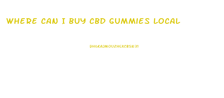 Where Can I Buy Cbd Gummies Local