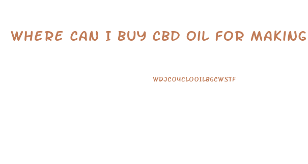 Where Can I Buy Cbd Oil For Making Salves