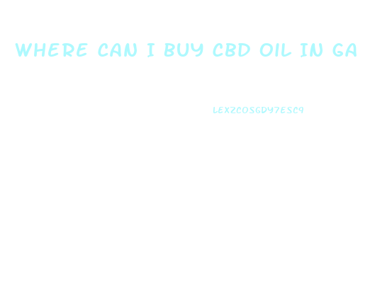 Where Can I Buy Cbd Oil In Ga