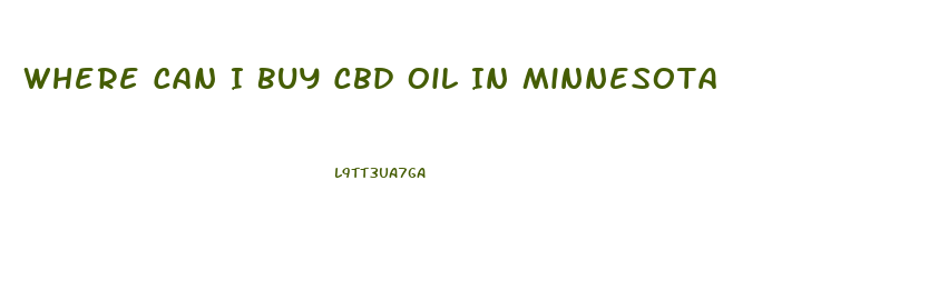 Where Can I Buy Cbd Oil In Minnesota