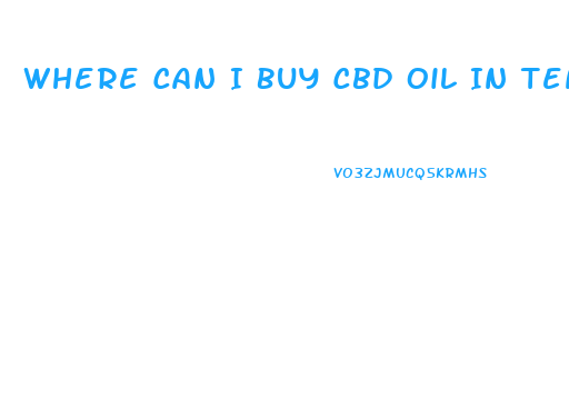 Where Can I Buy Cbd Oil In Tennessee