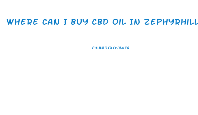 Where Can I Buy Cbd Oil In Zephyrhills Florida