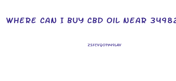 Where Can I Buy Cbd Oil Near 34982