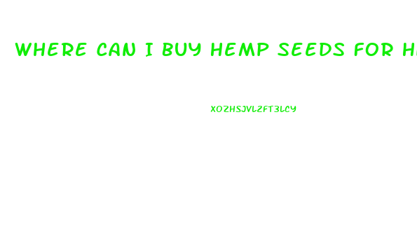 Where Can I Buy Hemp Seeds For High Cbd Oil Content
