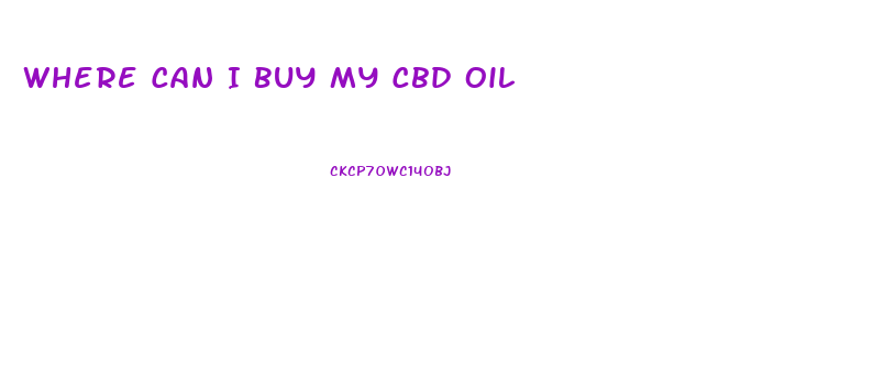 Where Can I Buy My Cbd Oil